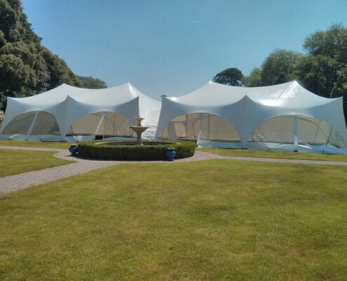 Capri Marquees at Kitley House in Devon
